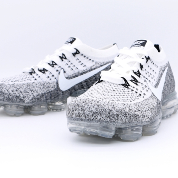 Oreo Nike air vapormax Flyknit 3 shoes - Picture 4 of 8